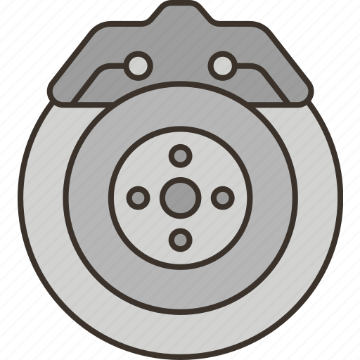 Brake, disc, pad, caliper, wheel icon - Download on Iconfinder
