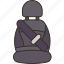 seatbelt, buckle, safety, passenger, drive 