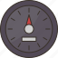 speedometer, speed, indicator, dashboard, car 