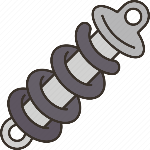 Suspension, absorber, shock, automobile, mechanical icon - Download on Iconfinder