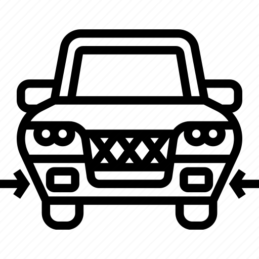 Bumper, front, parts, automobile, car icon - Download on Iconfinder