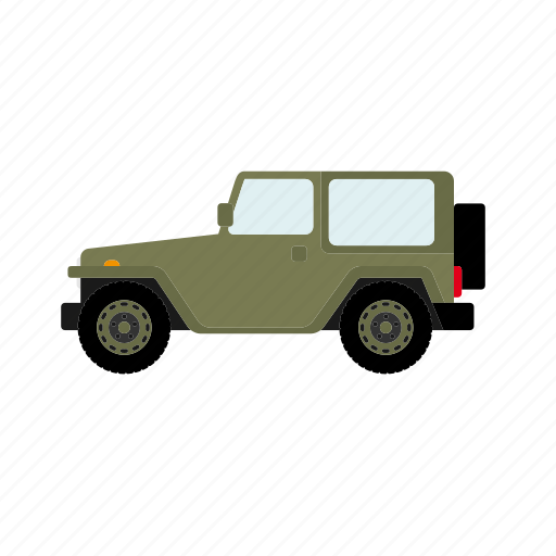 Automotive, car, military, offroad, transportation, vehicle icon - Download on Iconfinder