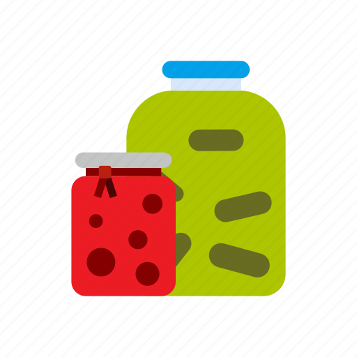 Fruit, glass, jam, jars, jelly, preserve, sweet icon - Download on Iconfinder