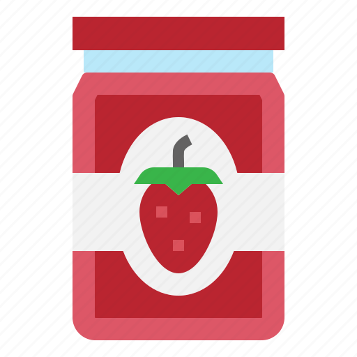 Dessert, jam, pastry, strawberry, sweet icon - Download on Iconfinder