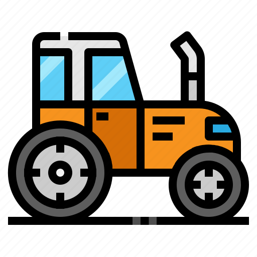 Agriculture, farm, tractor, transportation, vehicle icon - Download on Iconfinder