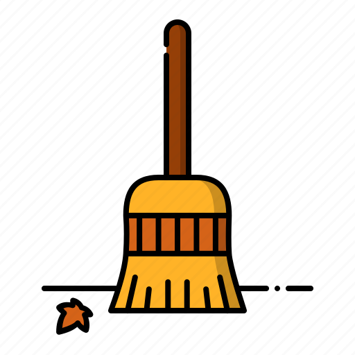 Autumn, broom, broomstick, fall, sweeping icon - Download on Iconfinder