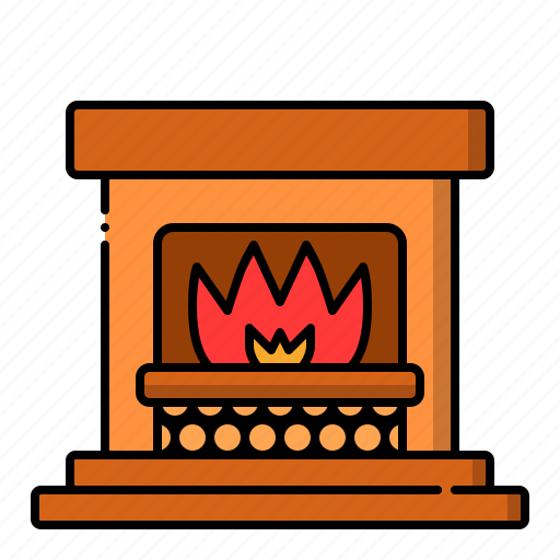 Autumn, chimney, fall, fireplace, warm icon - Download on Iconfinder