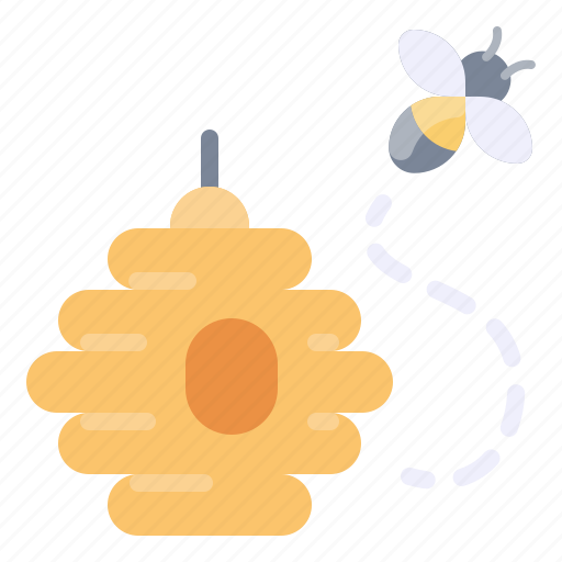 Bee, beehive, hive, honey, honeycomb icon - Download on Iconfinder