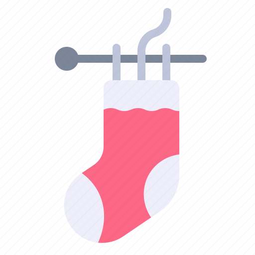 Autumn, christmas, knitted, sock, stocking, winter icon - Download on Iconfinder