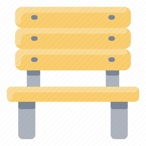 Bench, furniture, garden, park, seat icon - Download on Iconfinder