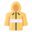 clothes, coat, jacket, rain, raincoat 
