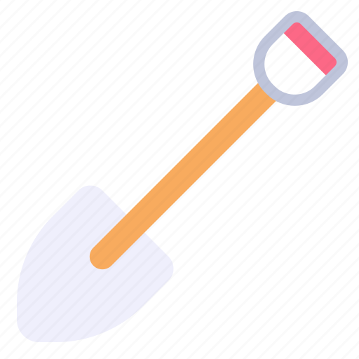 Construction, dig, gardening, shovel, spade, tool icon - Download on Iconfinder