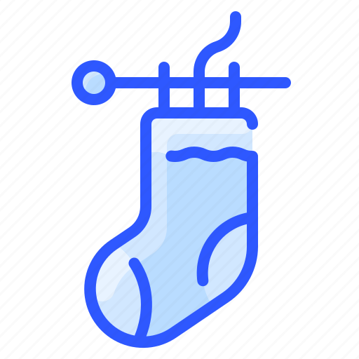 Autumn, christmas, knitted, sock, stocking, winter icon - Download on Iconfinder
