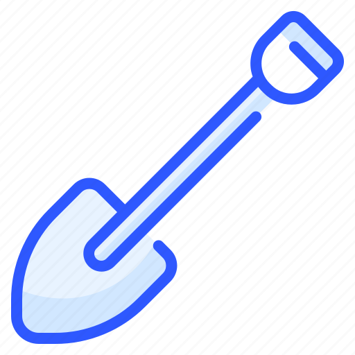 Construction, dig, gardening, shovel, spade, tool icon - Download on Iconfinder