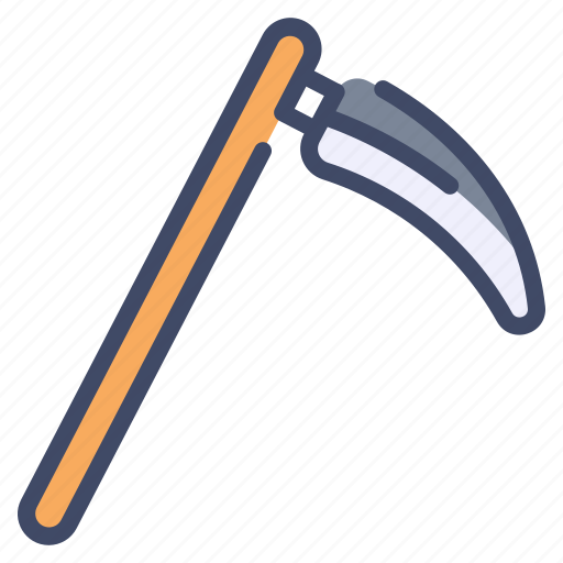 Agriculture, farm, farming, garden, scythe, tool icon - Download on Iconfinder