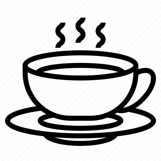 Cup, drink, hot, saucer, tea icon - Download on Iconfinder