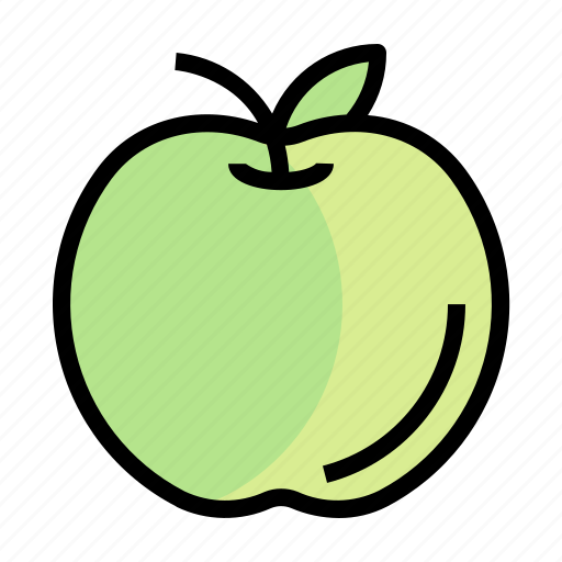 Apple, food, fruit, fruits, organic icon - Download on Iconfinder