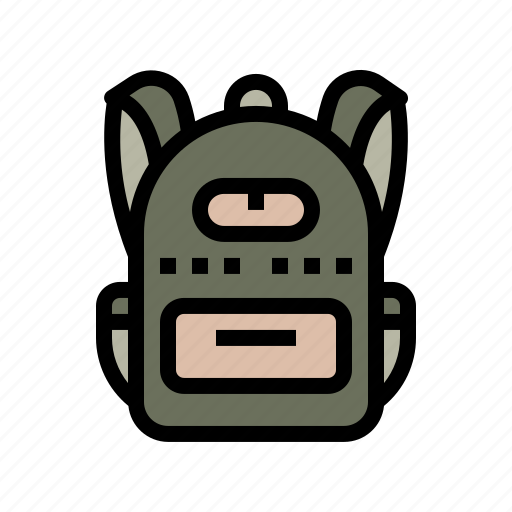 Backpack, bag, carry, hiking, luggage icon - Download on Iconfinder