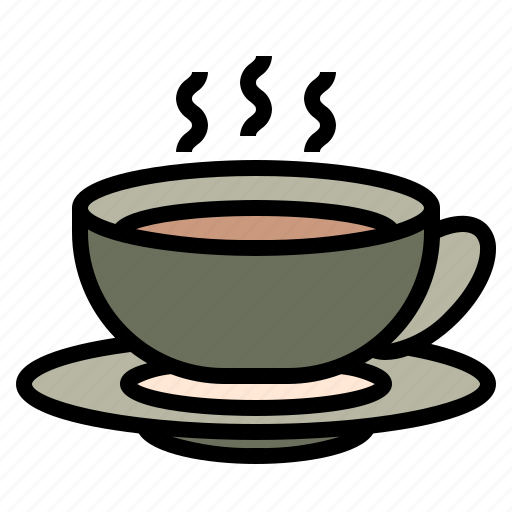 Cup, drink, hot, saucer, tea icon - Download on Iconfinder