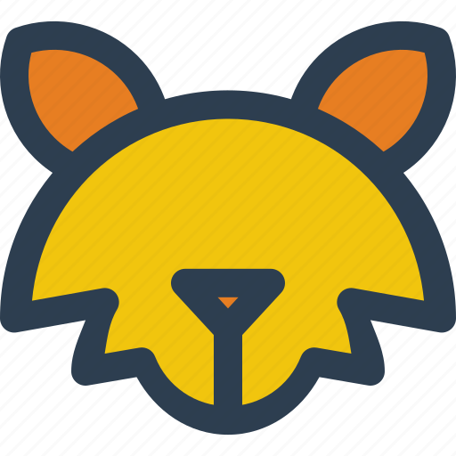 Wolf, fauna, fox, animal icon - Download on Iconfinder