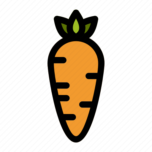 Carrot, food, vegetable, healthy, vegetarian icon - Download on Iconfinder