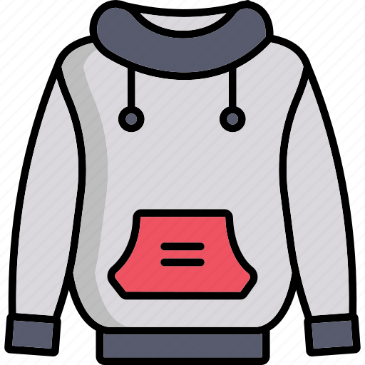 Hoodie, fashion, clothes, jacket, clothing, sweatshirt, dress icon - Download on Iconfinder