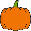 pumpkin, halloween, scary, food, vegetable, spooky, horror, ghost, autumn