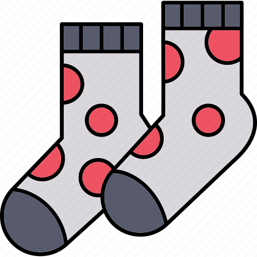 Socks, footwear, winter, fashion, clothing, garment, sock icon - Download on Iconfinder