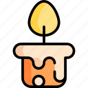 candle, fire, flame