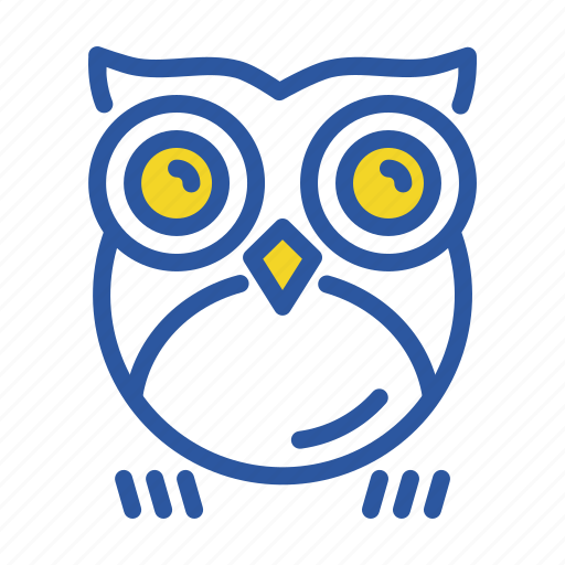 Bird, halloween, horror, night, nocturnal, omen, owl icon - Download on Iconfinder
