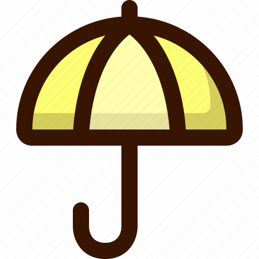 Autumn, cloudy, fall, rain, sun, umbrella, weather icon - Download on Iconfinder