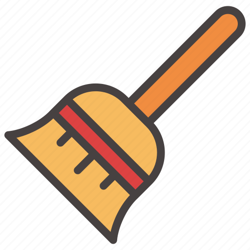 Autumn, broom, clean, cleaning, fall, housekeeping, laundry icon - Download on Iconfinder