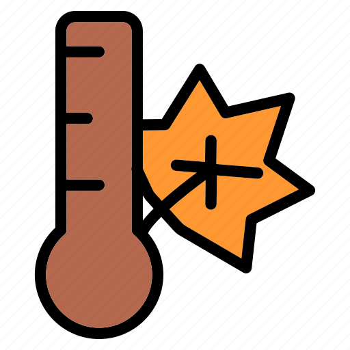 Fall, weather, autumn, temperature, thermometer icon - Download on Iconfinder