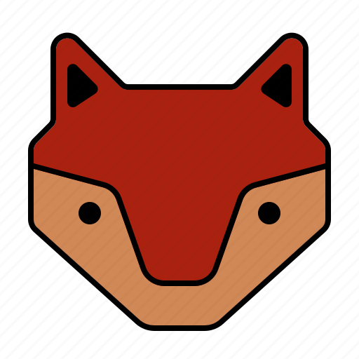 Animal, face, fox, head icon - Download on Iconfinder