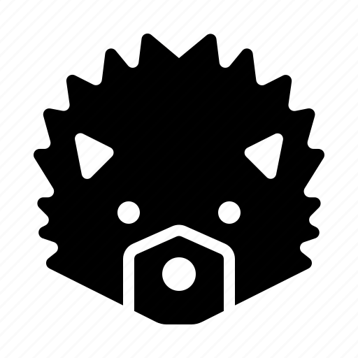 Animal, face, head, hedgehog icon - Download on Iconfinder
