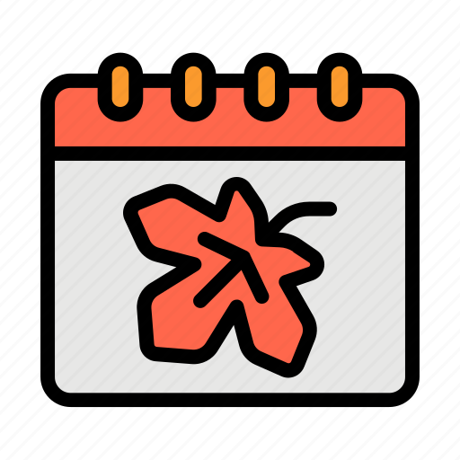 Calendar, year, month, calender, season, fall, autumn icon - Download on Iconfinder