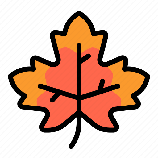Maple, leaf, red, nature, canada, fall, season icon - Download on Iconfinder