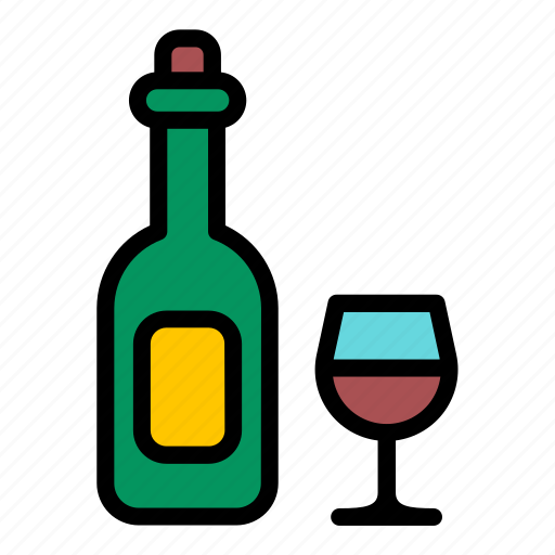 Wine, drink, alcohol, glass, winery, red, beverage icon - Download on Iconfinder