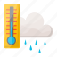 cloudy, weather, forecast, measuring, thermometer, humidity 