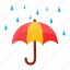 umbrella, autumn, season, weather, raining, drizzling 