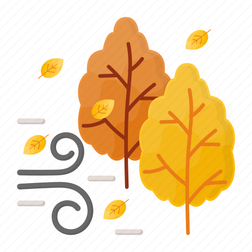 Oak tree, maple tree, acer, wind, breeze, autumn icon - Download on Iconfinder