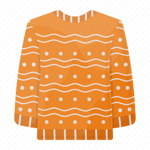Knitted, clothing, jersey, fashion, clothes, fabric, autumn icon - Download on Iconfinder