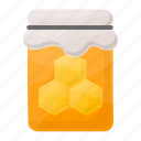 honey jar, beehive, honey, honeycomb, beekeeping, yumminky