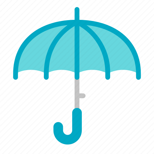 Umbrella, weather, parasol, rain, open, season, handle icon - Download on Iconfinder