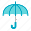 umbrella, weather, parasol, rain, open, season, handle 