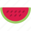 watermelon, sweet, fruit, melon, summer, vegetarian, slice, organic 