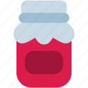jam, bottle, food, glass, container, jar, sweet, packaging, homemade