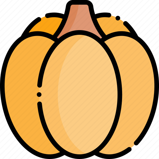 Pumpkin, vegetable, healthy food, halloween icon - Download on Iconfinder