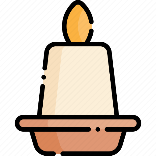 Candle, ornament, decoration, fire, illumination icon - Download on Iconfinder