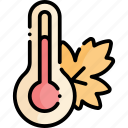 temperature, autumn, thermometer, fall, warm